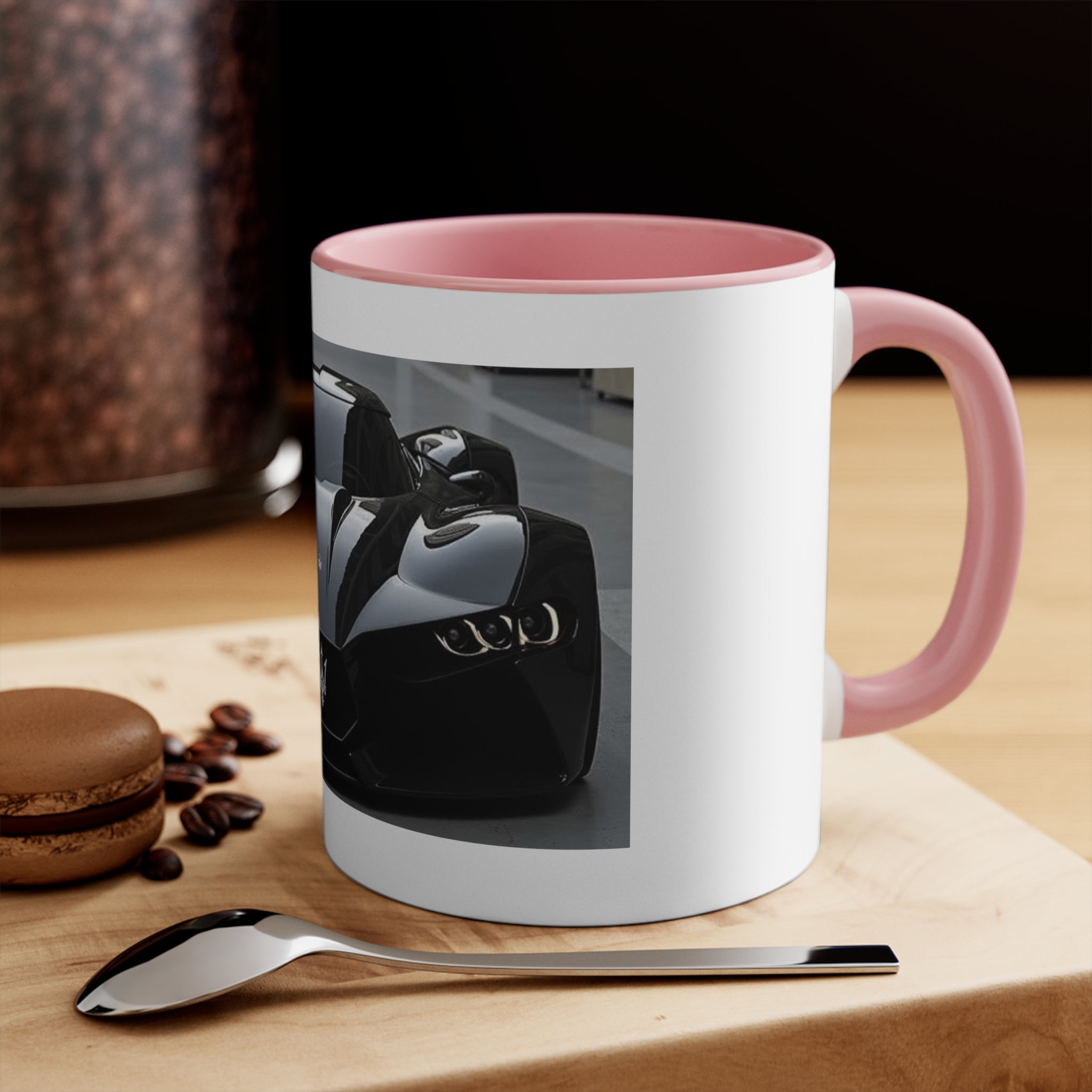 Taza con un Carro