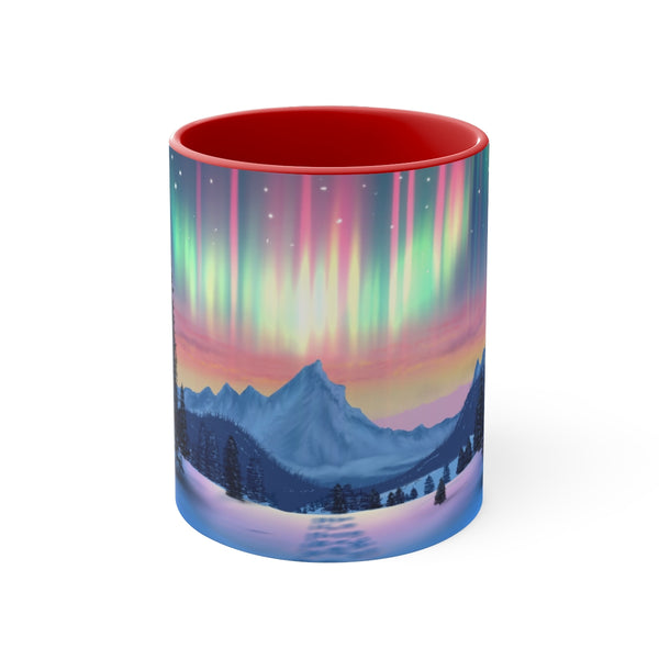 cottage in the woods's Custom Mug