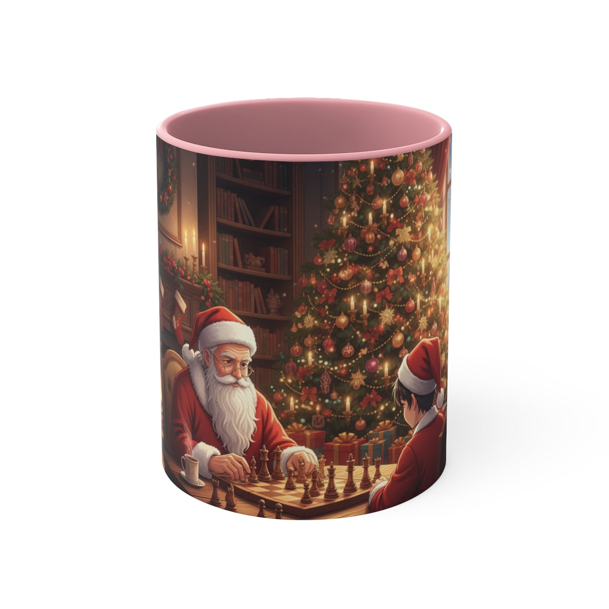 Santa chess mug by Shao