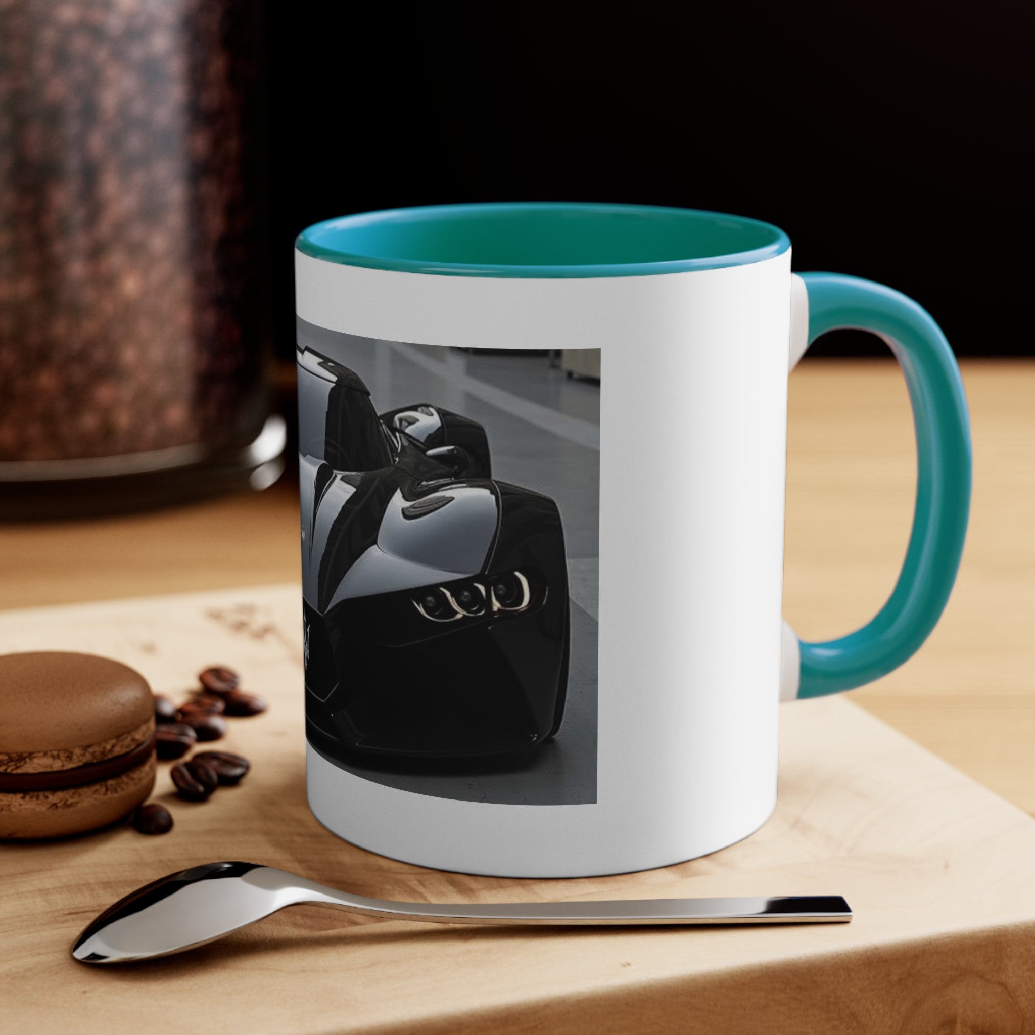 Taza con un Carro