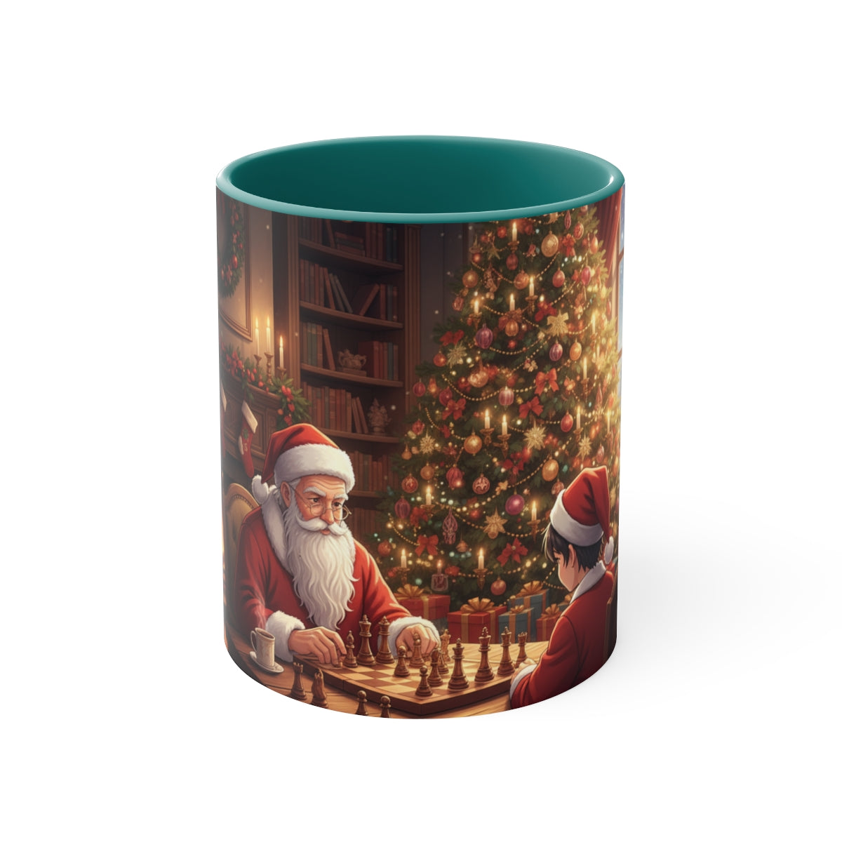 Santa chess mug by Shao