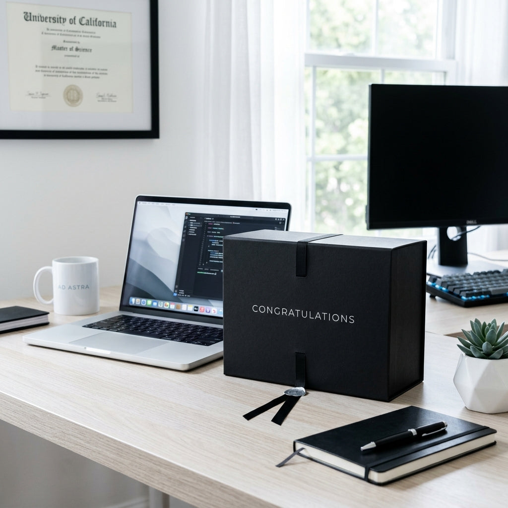 Premium packaging for the modern graduate