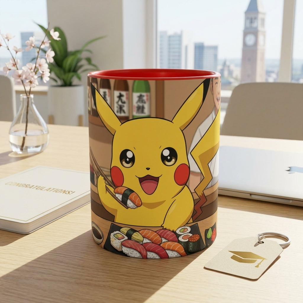 Alicia stewart's Color Accent Mug featured on a bright modern desk