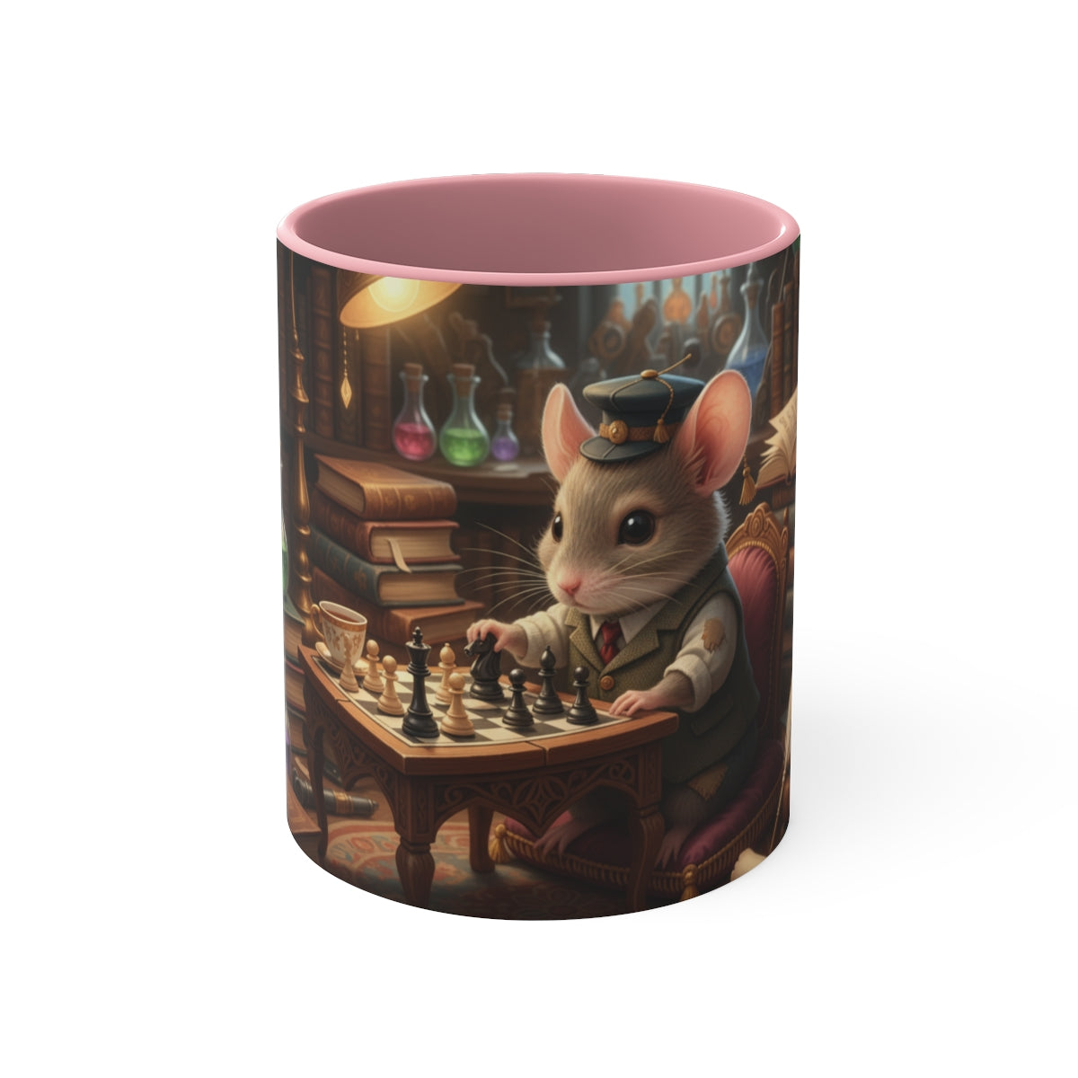 Mouse Playing Chess