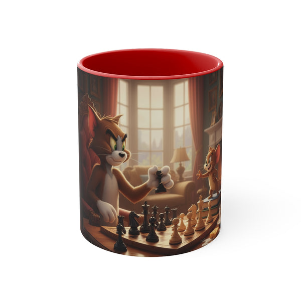 Tom and Jerry Playing Chess